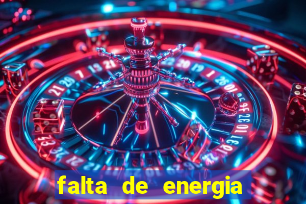 falta de energia em caucaia